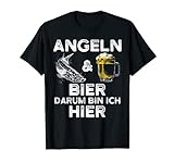 Lustiges Angler T-Shirt - angeln und Bier für F