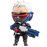 Overwatch Nendoroid Anime Action Figure Soldier 76 PVC-Figuren Sammlerstück Modell Charakter Statue Spielzeug Desktop O