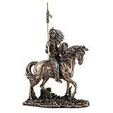 francescaskitchen TL Native American Indian Skulptur Mandan (Indian C