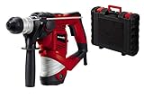 Einhell Bohrhammer TC-RH 900 (900 W, 3 J, Bohrleistung in Beton 26 mm, SDS-Plus-Aufnahme, Metall-Tiefenanschlag, Koffer)