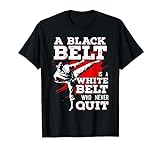 Black Belt Martial Arts Geschenk T-S