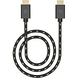 snakebyte HDMI CABLE SX 4K - Xbox Series X HDMI 2.0 Kabel, kompatibel mit 1080p, 3D, 4K@60Hz, UHD-Geräten, geeignet für Xbox, PS5, PS4, NWS, Blu-ray, Monitore, TV-Geräte, 3 m Mesh Kabel, Xbox-Desig