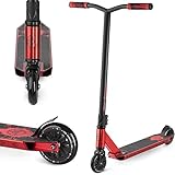 Movino Glide Stunt Scooter Roller | Professioneller Stunt Profi-Roller | mit ABEC 9 Kugellagern | Kickscooter mit 100mm Rad | 6061 Aluminium-Deck | Scooter Gewicht 3,5 kg | Tragfähigkeit: 100 kg
