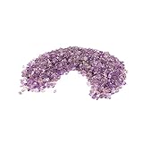 Rauer Stein Natürlicher Amethyst Crushed Stone Brasilianischer Amethyst Rough Amethyst Geschenk (Color : 7x9mm, Size : 200g)