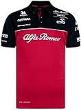 Alfa Romeo Racing F1 2020 Herren Team Poloshirt, rot, X-Groß