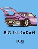 Big in Japan Car Coloring Book