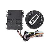 TOOGOO Auto Automatik Automatische Scheinwerfer Sensor Knopf Schalter Steuer Modul für 4 Mk4 Jetta Mk4 Passat B5 Balo Bora K？fer T5 T5.1 Transporter5Nd941431B