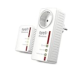 AVM FRITZ!Powerline 546E / 510E WLAN Set / (500 MBit/s, WLAN-Access Point, Fast-Ethernet-LAN, intelligente Steckdose)