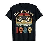 Legendär Seit September 1989 T-shirt 30 Jahre Level Unlock