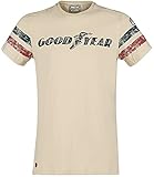 Goodyear Fashion Herren Grand Bend T-Shirt, Vintage Sand, XXL