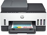 HP Smart Tank 7305 Multifunktionsdrucker (Drucker, Scanner, Kopierer, ADF, WLAN, LAN, AirPrint, Duplex, inklusive Tinte für bis zu 3 Jahre drucken)
