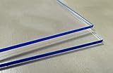 Laserplast Plexiglas-Platte, 5 mm, A4, DINA4, 210 x 297 mm, verschiedene Größen, A1, A2, A3, A4, A5, transparente Acrylplatte, Platte aus Plexiglas, Kunststoff, PMM