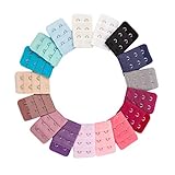 SOIMISS 10Pc Frauen Weichen Bequemen Elastischen BH Extender BH Verlängerungsriemen 2 Haken 3 Reihen Lady BH Extender BH Band Zufällige Farb