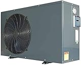well2wellness Pool Wärmepumpe Mida.Quick 7 On/Off - Poolheizung mit Einer Heizkapazität bis 6,7 kW Plus Winterabdeckung
