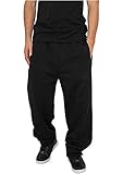 Urban Classics TB014B Herren Sweatpants, Schwarz (black), 5XL