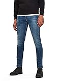 G-STAR RAW Herren Jeans 3301 Deconstructed Skinny, M Indigo Aged, 31W/32L