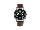 Junkers Herren-Armbanduhr XL G 38 Chronograph Quarz Leder 69845