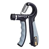 Handtrainer, Hand Trainingsgerät Fingertrainer, Fingerhantel Handgreif Trainer Handmuskeltrainer Einstellbarer Widerstandsbereich, Unterarm Krafttraining - Reduziert Gelenk