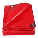 WSCC wasserdichte Plane Tarp Tarp Outdoor Tarp Cover Zum Campingplatz Sunshade Ultralicht Canopy Caravan Canopy Outdoor Plane(Size:5x5m)