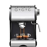 MJYDQ Kommerzielle halbautomatische Edelstahl-Kaffeekanne Dampfschaum-Kaffeemaschine Hochdruck-Dampf-M