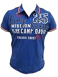 Camp David Herren Shirt blau XXL