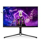 AOC AGON Pro AG324UX - 32 Zoll UHD Gaming Monitor, 144 Hz, 1 ms, HDR400, FreeSync Premium (3840x2460, HDMI 2.1, DisplayPort, USB-C, USB Hub) schw