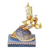 Enesco Disney Traditions by Jim Shore Die Schöne und das Biest Lumiere und Plumette, 14,6 cm, Mehrfarbig