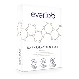 EVERLAB Darmparasiten Test – Umfangreiche Untersuchung auf Parasiten + Wurmeier im Darm | Stuhltest & Abklatschtest | Selbsttest für Zuhause |Auch fü