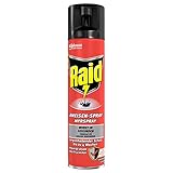 Raid Paral Ameisen-Spray, Insektenspray zur Bekämpfung von Ameisen, Silberfischen, Spinnen, Schaben, 2er Pack (2x 400ml)