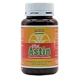 VitalAstin Astaxanthin 300 Kapseln I Das Original - Ivarssons VitalAstin mit 4 mg natürlichem Astaxanthin I Zellschutz I versandk