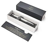 Parker Urban Premium Metall-Kugelschreiber, weiße Perle mit ziseliertem Muster, blaue Tinte, in Geschenkverpackung