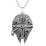 WYFLL Personalisierte Accessoires Schmuck Star Wars Raumschiff Schlachtschiff Halskette Anhänger Film Animation Perip