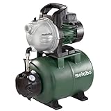 Metabo Hauswasserwerk HWW 4000/25 G (600971000) Karton, Nennaufnahmeleistung: 1100 W, Max. Fördermenge: 4000 l/h, Max. Förderhöhe: 46