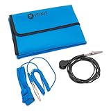 iFixit Portable Anti-Static Mat, Faltbare Antistatik-Matte zum Schutz empfindlicher Elektronik vor statischer Entladung, ESD-Matte für Transp