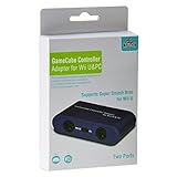 Gamecube Controller-Adapter für Wii U & PC (Zwei Ports)