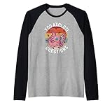 You Axolotl Questions Shirt Pink Strawberry Milkshake Rag