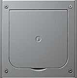 Gira 011800 Fußbodenleergehäuse Unterputz Alu-Druckg