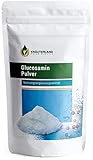 Kräuterland Glucosamin Pulver 500g - hochrein und hochdosiert - 100% reines G