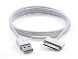 1M Long USB Charger Sync Cable for iPhone 4 4S 3G 3 iPad 3 iPad 2 USB Charging Cable High Quality USB Charger Sync Cable for iPad 3 iPad 2 iPad 1 W