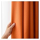 Blackout Fenstervorhänge for Schlafzimmerbehandlung Wohnzimmer Jalousien Fertiger Draperer Schattierküche (Color : 1, Size : S Fold Wavey)
