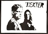 Dex. und Deb. Morgan Poster Plakat Handmade Graffiti Sreet Art - Aesthetic Artwork