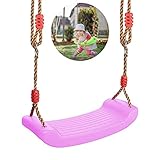 Sunshine smile Schaukel Garten,Kunststoff Schaukel,Schaukel Sitz,Tellerschaukel für Kinder,Kinder Nestschaukel,Outdoor Kinderschaukel,Garten Outdoor Kinderschaukel,Schaukel Spielp