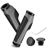 FiveFive Fahrrad Lenkergriffe, Fahrrad Handgriffe Fahrradgriffe 22.2 mm rutschfestes Gummi Ergonomisches Design, geeignet für universelles Fahrradfahren Radfahren MTB BMX