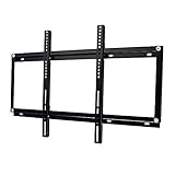 Edelstahl High TV Wandständer für die meisten 42-65 Zoll Fernseher, Tilt TV Wandhalterung bis 65 kg Kipphöhe einstellbar, max. VESA 675x465