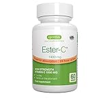 Ester-C 1400mg, hoch absorbierbares Vitamin C 1000mg, 24-Stunden Wirkung, vegan, 60 Tab