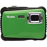 Rollei Sportsline 60 - vielseitige Digitalkamera mit 5 MP, 8-fach digitalem Zoom, 6 cm Display (2,4 Zoll), bildstabilisiert, spritzwasserfest und wasserdicht bis 3m - Pink