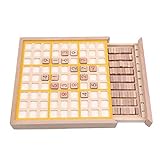 internationales schach Kinder Sudoku Chess BECH Internationale Checkers Folding Spieltisch Spielzeug Geschenk Lernen & Bildung Puzzle Spielzeug magnetisches (Color : Yellow)