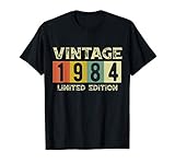 Vintage 1984 Geschenk zum 37 Geburtstag T-S