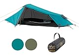 Grand Canyon Richmond 1 - Tunnelzelt für 1 Person | Ultra-leicht, wasserdicht, kleines Packmaß | Zelt für Trekking,Camping,Outdoor | Blue Grass (Blau)