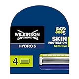 Wilkinson Sword Hydro 5 Skin Protection Sensitive Rasierklingen, 4 Rasierkling